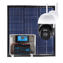 40W Solar Set + AC08 GSM 2Mpx Rotary Camera