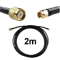 Konektor 2m TNCm/RP-SMAm 
