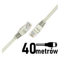 Kabel Ethernet LAN sieciowy 40M CAT5 RJ45
