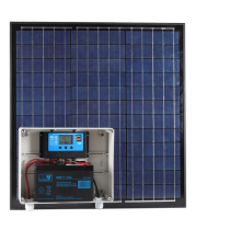 40W Solar Power for WIFI and GSM cameras