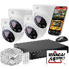 8MP PoE IP Security Camera System - 4 D8 Ultimate Cameras