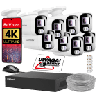 8-Camera IP POE Surveillance Kit Luxtorn BVT8-30V1 