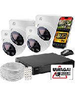 8MP PoE IP Security Camera System - 4 D8 Ultimate Cameras