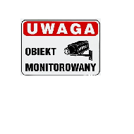 Warning Video Surveillance Sign