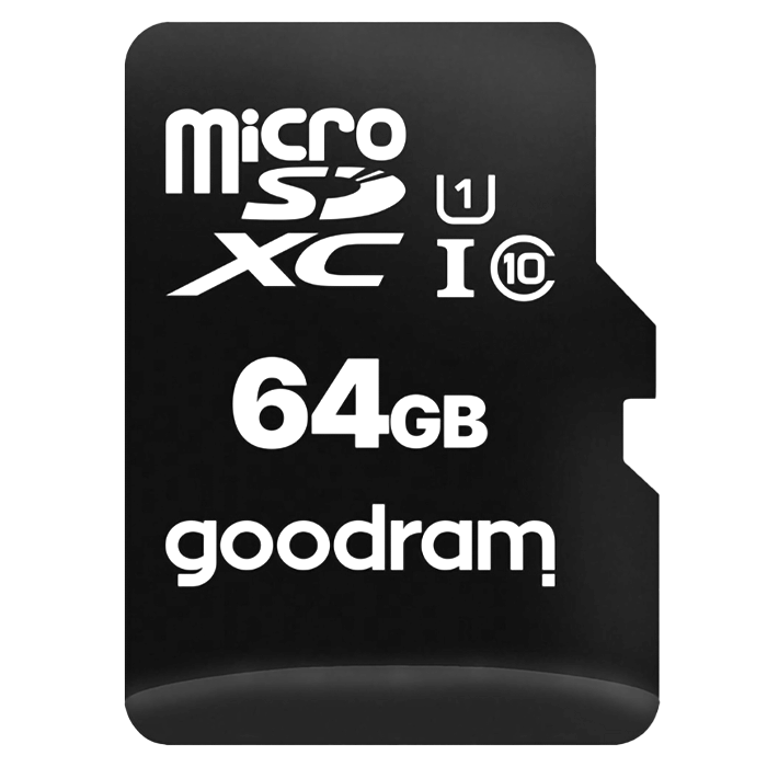 Memory Card Micro SDHC 64GB Class 10 GOODRAM